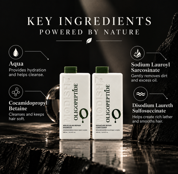 Molecular Repair Shampoo & Signature Repair Conditioner(300ml)