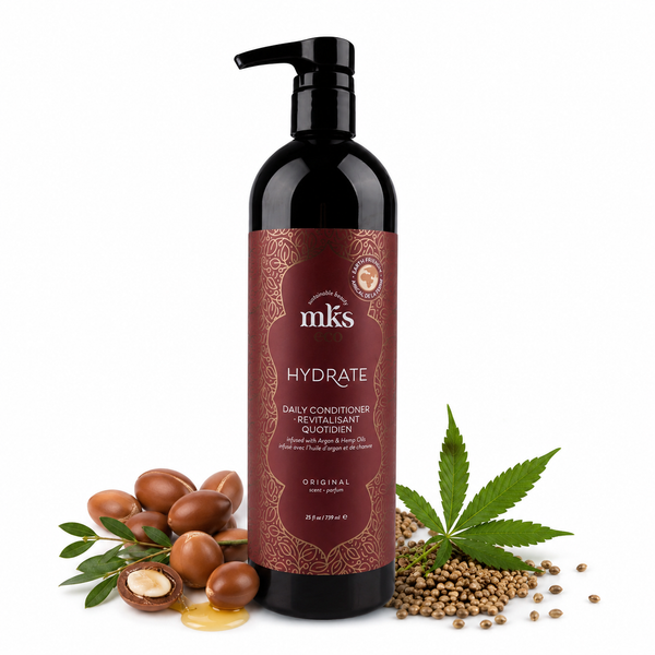 Earthly Body MKS Eco Hydrate Daily Conditioner Original Scent 25 fl oz / 739 ml (Professional Size) | serum hair moisturizer dry hair treatment dry frizzy hair nourish shampoo | UNDER 3999 |