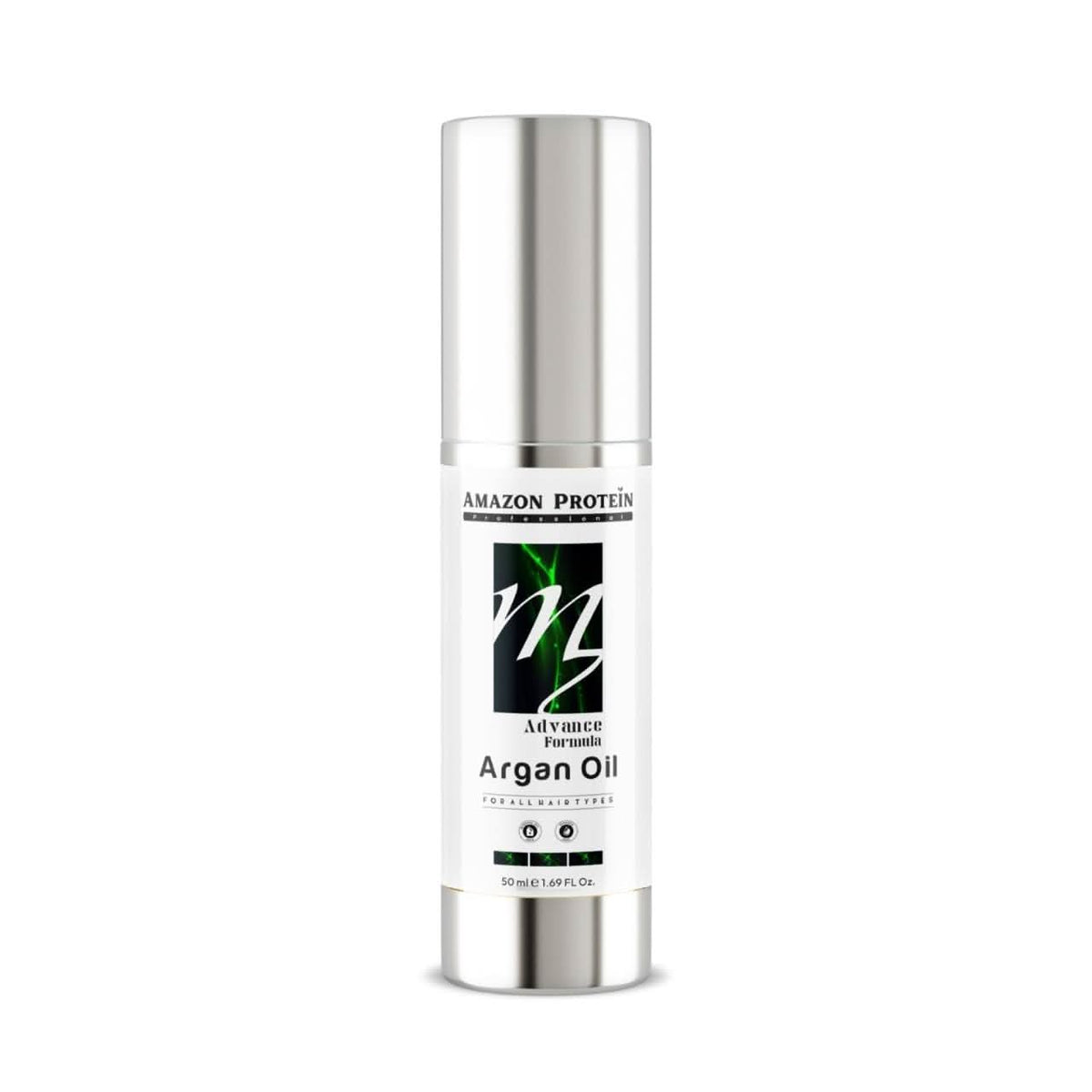 Amazon Protein Advanced Formula Argan Oil for All Hair Types, 50ml,Boost Shine, Promotes Growth, Reduces Frizz.
