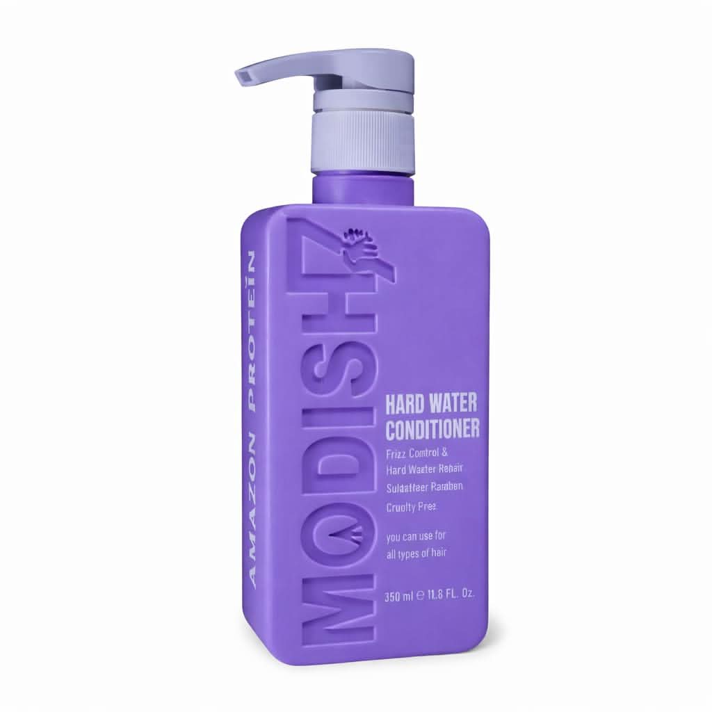 Amazon Protein Hard Water Conditioner, Frizz Control & Hair Repair Formula, Sulfate Free, Paraben Free, Cruelty Free, Professional Conditioner for Dry, Rough & Mineral-Damaged Hair, 350 ml