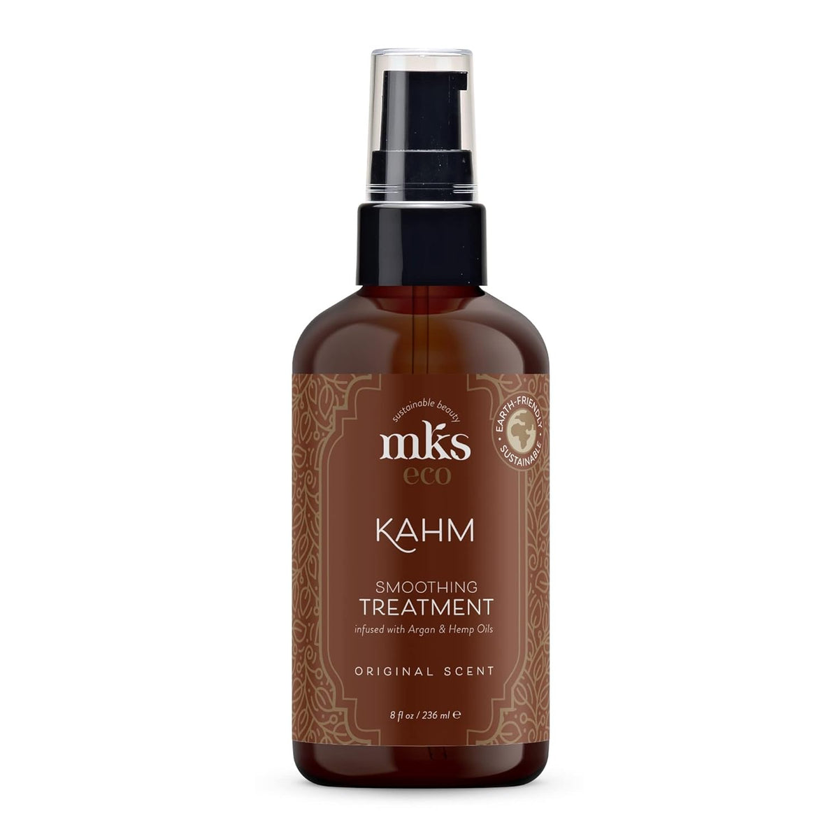MKS Eco Kahm Smoothing Treatment Original Scent 8 fl oz / 236 ml (Professional Size) | smoothing treatment moroccan argan oil hemp seed oil frizz control salon | UNDER 7999 |