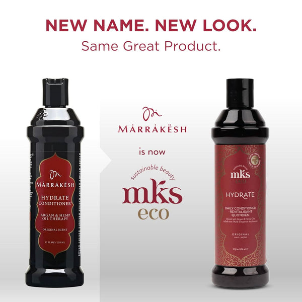 MKS Eco Hydrate Daily Conditioner Original Scent 10 fl oz / 296 ml | eco hydrate conditioner argan oil hair conditioner hemp | UNDER 1999 |