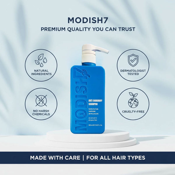Amazon Protein Anti Dandruff Shampoo 350 ml | Soothes Dry Scalp | Reduces Flakes & Itchiness | Protein-Enriched Formula | For All Hair Types | Anti-Pelliculaire Shampoo