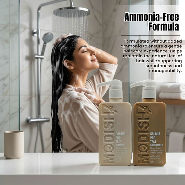Colour Protect Shampoo & Conditioner Combo (350ml Each) | With Argan Oil, Quinoa Protein & Shea Butter | Sulfate-Free Hair Care for Colored Hair | Smooth, Shiny & Long-Lasting Color Protection