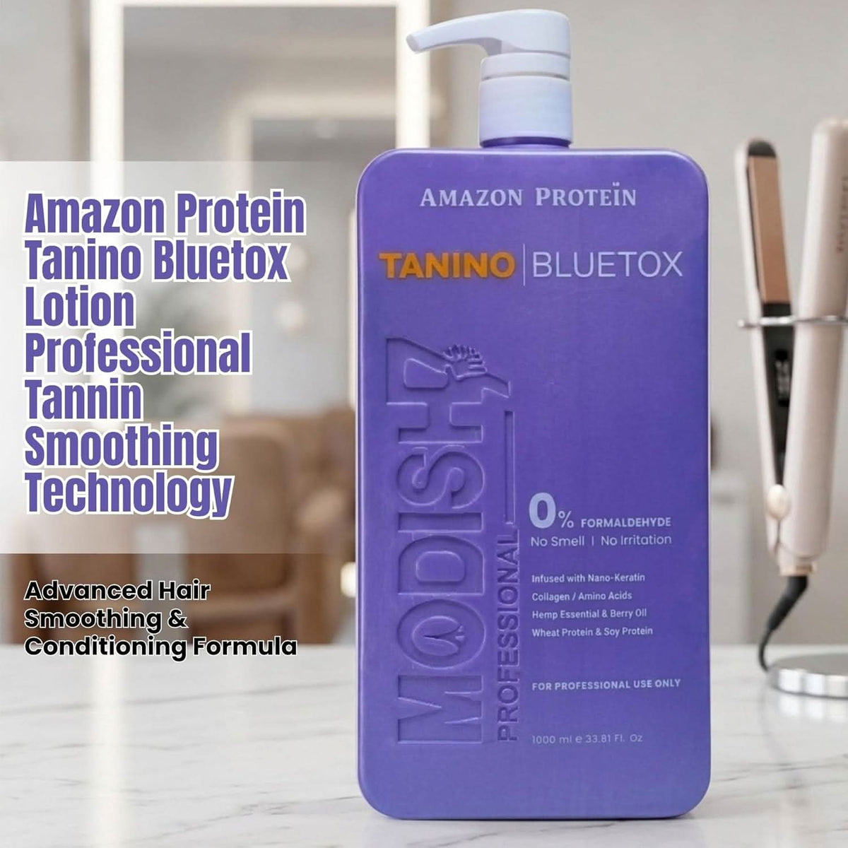 Modish7 Tanino Bluetox Smoothing Lotion 1000ml, product angle 9