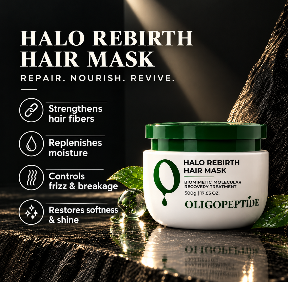 Halo Rebirth Hair Mask (500gm)