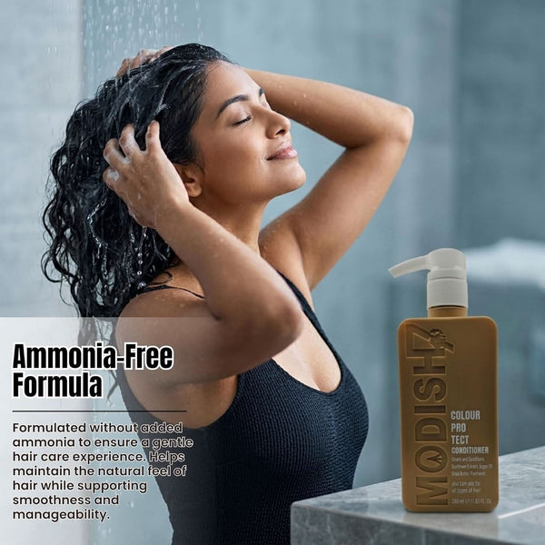 Colour Protect Conditioner 350ml | With Argan Oil, Shea Butter & Sunflower Extract | Smooth, Nourish & Protect Colored Hair | Sulfate-Free Conditioner for All Hair Types