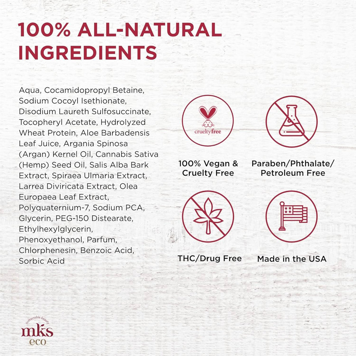 MKS eco Nourish Daily Shampoo 739ml, product angle 9