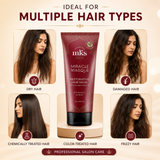 MKS Eco Miracle Masque Restorative Hair Mask Original Scent 7 fl oz / 207 ml | women hair serum hair moisturizer dry hair treatment | UNDER 2999 |