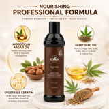 MKS eco KAHM Smoothing Conditioner – Detangling & Moisturizing Hair Conditioner with Moroccan Argan Oil, Hemp Seed Oil & Vegetable Keratin – Repairs, Softens & Smooths Hair – Vegan & Cruelty-Free, 10 fl oz (296 ml)