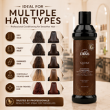 MKS eco KAHM Smoothing Conditioner – Detangling & Moisturizing Hair Conditioner with Moroccan Argan Oil, Hemp Seed Oil & Vegetable Keratin – Repairs, Softens & Smooths Hair – Vegan & Cruelty-Free, 10 fl oz (296 ml)