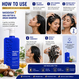 Amazon Protein Shea Butter Shampoo – Advanced Protein Hydrating & Repairing Shampoo for Dry, Damaged Hair – Strengthens, Nourishes & Restores Moisture – Unisex Formula, 350 ml