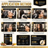 Amazon Protein Moroccan Argan Oil Hair Mask 500g | Deep Conditioning Treatment for Dry & Damaged Hair | Smoothness, Hydration & Shine | Professional Hair Care