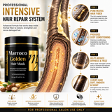 Amazon Protein Moroccan Argan Oil Hair Mask 500g | Deep Conditioning Treatment for Dry & Damaged Hair | Smoothness, Hydration & Shine | Professional Hair Care