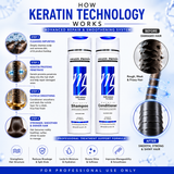 Amazon Protein Advanced Formula Keratin Shampoo & Conditioner Combo Smoothing,Professional Hair Treatment, For Stronger Hair | Controls Hair Fall |For Men & Women