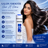Amazon Protein Advanced Keratin Shampoo 300ml | Professional Hair Care Formula | Smooth, Strong & Manageable Hair | For All Hair Types