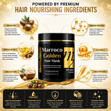 Amazon Protein Moroccan Argan Oil Hair Mask 500g | Deep Conditioning Treatment for Dry & Damaged Hair | Smoothness, Hydration & Shine | Professional Hair Care