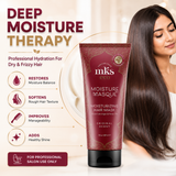 Earthly Body MKS Eco Moisture Masque 7 fl oz / 207 ml | Deep Moisturizing Hair Mask | Dry & Frizzy Hair Treatment | Nourishing Hair Repair | Original Scent