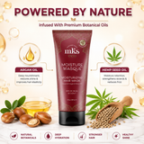 Earthly Body MKS Eco Moisture Masque 7 fl oz / 207 ml | Deep Moisturizing Hair Mask | Dry & Frizzy Hair Treatment | Nourishing Hair Repair | Original Scent