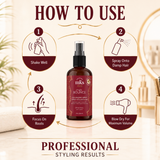 Earthly Body MKS Eco Bounce Volumizing Spray Original Scent 8 fl oz / 236 ml | hemp seed oil lightweight hair spray non-sticky hair spray eco-friendly hair care | UNDER 2099 |