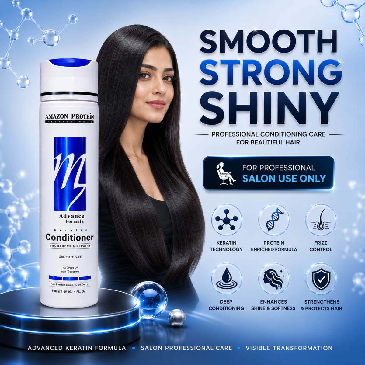 Modish7 Advanced Keratin Conditioner, product angle 3
