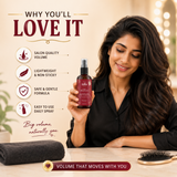 Earthly Body MKS Eco Bounce Volumizing Spray Original Scent 8 fl oz / 236 ml | hemp seed oil lightweight hair spray non-sticky hair spray eco-friendly hair care | UNDER 2099 |