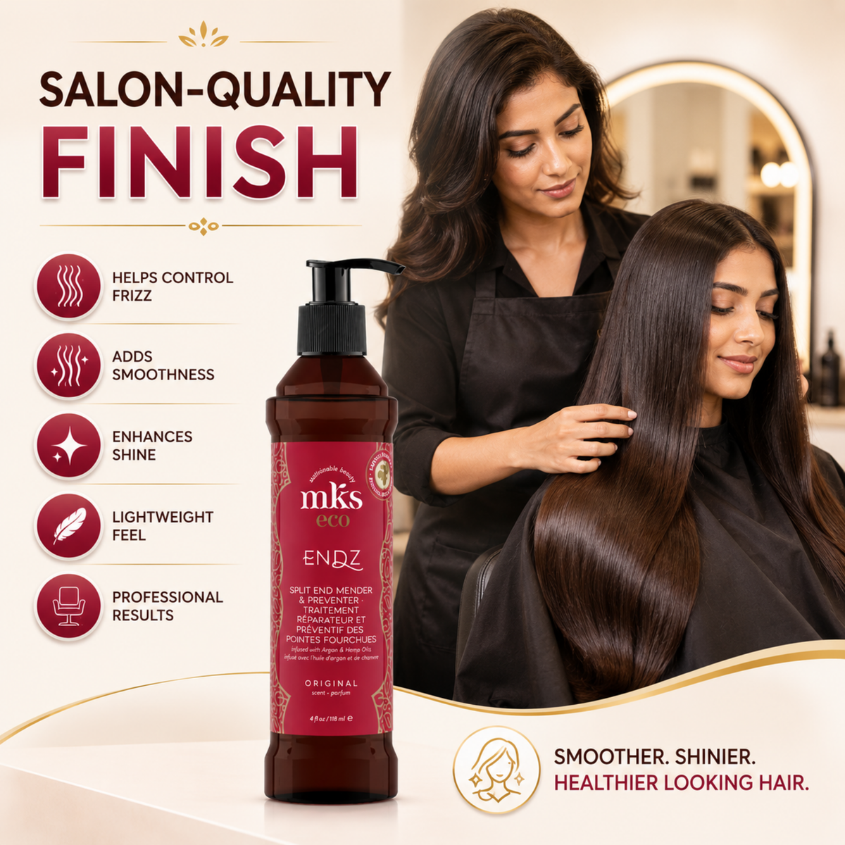 MKS eco Endz Split End Mender & Preventer, product angle 4