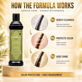 MKS Eco Color Care Conditioner Sunflower Scent 10 fl oz / 296 ml | Sulphate Free Gentle Cleanser | Protects Vibrant Hair Color | Vegan Formula