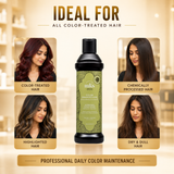 MKS Eco Color Care Conditioner Sunflower Scent 10 fl oz / 296 ml | Sulphate Free Gentle Cleanser | Protects Vibrant Hair Color | Vegan Formula