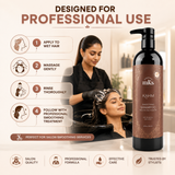 MKS eco Kahm Smoothing Shampoo 739ml Original Scent – Cleanse Moisturize Repair Hair with Moroccan Argan Oil Hemp Seed Oil Vegetable Keratin – Vegan Sulfate Free Cruelty Free