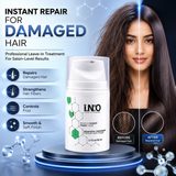 INO Leave-In Repair Mask 1.7 oz / 50 ml | leave-in hair mask | hair repair treatment | deep conditioning mask | damaged hair repair | hair mask for dry hair (Pack of 1)