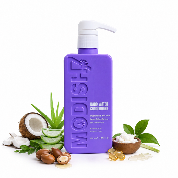 Amazon Protein Hard Water Conditioner, Frizz Control, Sulfate & Paraben Free, 350 ml 11.83 FL OZ, Purple