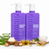 Amazon Protein Hard Water Shampoo & Conditioner Combo 350ml Each | Removes Hard Water Buildup | Hydrating & Repairing Care for Dry, Damaged Hair | Unisex, All Hair Types