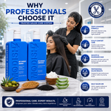 Amazon Protein Anti Dandruff Shampoo & Conditioner Combo 350 ml Each | Hydrating & Repairing Hair Care | Reduces Dandruff, Dryness & Frizz | Protein-Enriched | For Men & Women