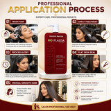 Amazon Protein Bio Plastia Treatment, 1000 ml Professional Hair Care, 33.8 Fl Oz, Nano-Keratin and Argan Oil Formula