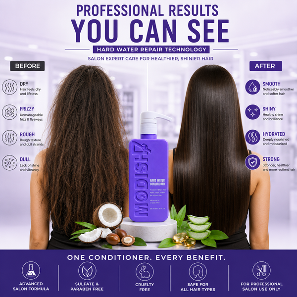Amazon Protein Hard Water Conditioner, Frizz Control, Sulfate & Paraben Free, 350 ml 11.83 FL OZ, Purple