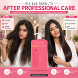Amazon Protein Keratin Shampoo, Professional Sulphate Free, 33.81 FL OZ, Pink 1000 ml, For Professional Use