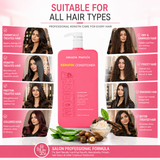 Amazon Protein Keratin Conditioner, Professional Sulphate Free Hair Treatment, 33.81 fl oz, Pink 1000 ml, For Professional Use