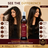 Earthly Body MKS Eco X Leave-In & Detangler 4 fl oz / 118 ml | Lightweight Conditioning Spray | Smooth, Frizz-Free Hair | Original Scent