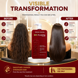 Amazon Protein Bio Plastia Treatment, 1000 ml Professional Hair Care, 33.8 Fl Oz, Nano-Keratin and Argan Oil Formula