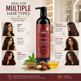 Earthly Body MKS Eco Nourish Daily Shampoo Original Scent 25 fl oz / 739 ml (Professional Size) | shampoo for women conditioner for women hair moisturizer dry hair treatment dry and frizzy hair |