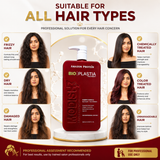 Amazon Protein Bio Plastia Treatment, 1000 ml Professional Hair Care, 33.8 Fl Oz, Nano-Keratin and Argan Oil Formula