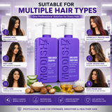 Amazon Protein Hard Water Shampoo & Conditioner Combo 350ml Each | Removes Hard Water Buildup | Hydrating & Repairing Care for Dry, Damaged Hair | Unisex, All Hair Types