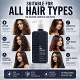 Repair Conditioner with Keratin Protein, Argan Oil, Coconut Oil & Vitamin E | Deep Nourishing & Damage Repair Conditioner for Dry, Frizzy & Damaged Hair | Smooth & Shine | 350 ml