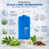 Amazon Protein Anti Dandruff Shampoo 350 ml | Soothes Dry Scalp | Reduces Flakes & Itchiness | Protein-Enriched Formula | For All Hair Types | Anti-Pelliculaire Shampoo
