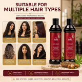 MKS eco Nourish Shampoo & Hydrate Conditioner Combo, Original Scent (10 fl oz / 296 ml Each) | Moroccan Argan Oil & Hemp Seed Oil | Vegan, Cruelty-Free Hair Care