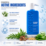 Amazon Protein Anti Dandruff Hair Conditioner 350 ml | Smooth & Nourished Hair | Reduces Flakes & Dryness | With Protein & Moisturizing Actives | For Men & Women