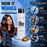 Modish7 Pure Argan Shampoo, key benefits for dry frizzy hair