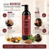 Earthly Body MKS Eco Nourish Daily Shampoo Original Scent 25 fl oz / 739 ml (Professional Size) | shampoo for women conditioner for women hair moisturizer dry hair treatment dry and frizzy hair |