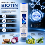 Amazon Protein Biotin Conditioner for Fine & Thinning Hair, Strengthening & Volumizing Formula, Professional Salon Care, Nourishing Conditioner for Weak, Fragile Hair, 300ml / 10.14 Fl Oz